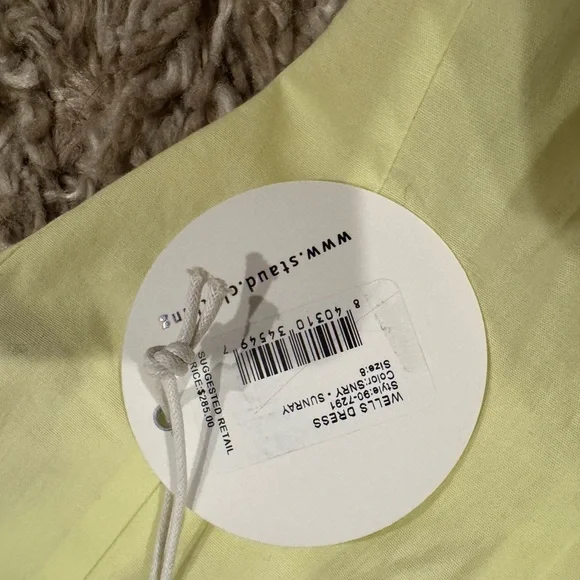 STAUD yellow maxi dress - Picture 3 of 4